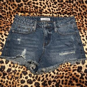 Love SoHo Distressed Denim Jean Shorts